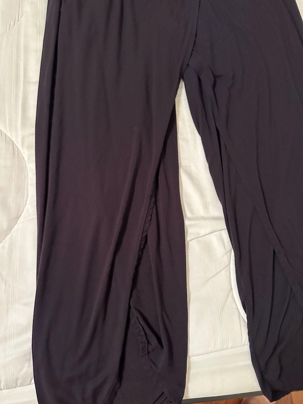 Athleta Release Black draped pants. - Picture 4 of 4